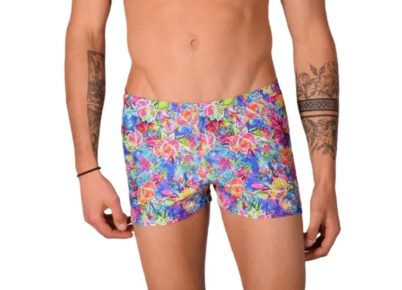 XS SMU Mens Swim Hipster Underwear Hot Print 43125 MX12
