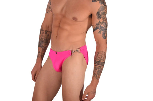 Small Swimwear SMU Detachable Shape Retention Swim-Brief Pink 33800 MX7