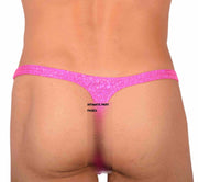 XS SMU Hot Pink Flash Party Thong 33870 MX17