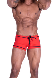 Small Gregg Homme Swim Trunks Hipster Red 60038 MX23