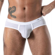 TOF PARIS Slip Mon Amour Microfiber Brief in Ultra Soft White 55