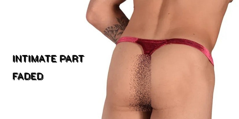 SMU Thong Red Velvet Design 9950 LT3