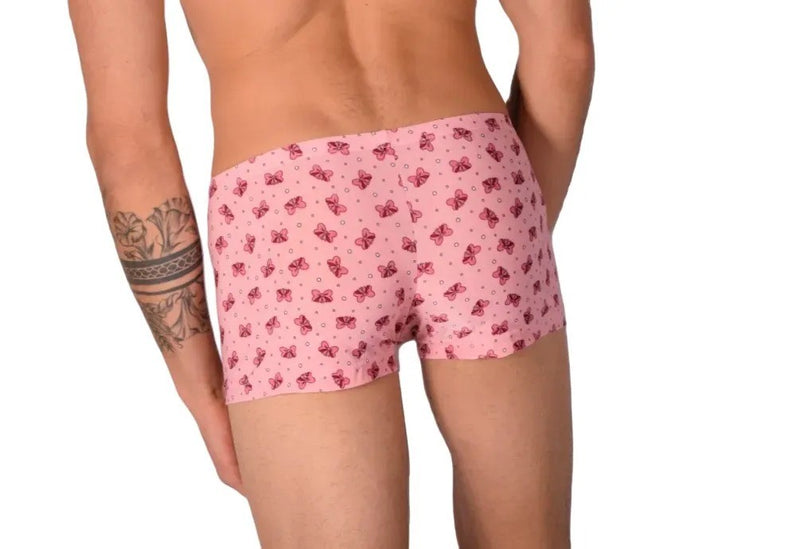 XS SMU Mens Hipster Underwear Pink Bows 43155 MX12