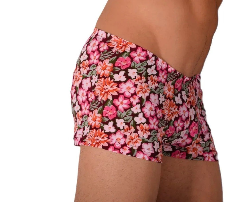 XS SMU Mens Hipster Underwear Flowers 43133 MX12