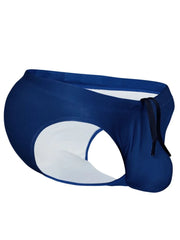 ErgoWear Swimwear X4D SW Bikini Swim Briefs in Blue Indigo 1833 78