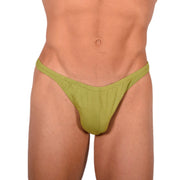 Small SMU Sensual Green Thong 33837 MX17