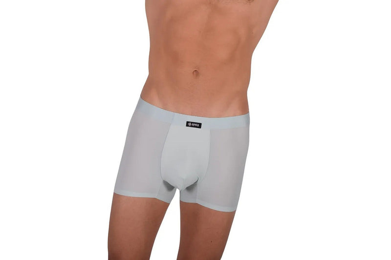 SMU ICY Boxer Briefs Paneled Liquid Boxer in Sky Mint 105605 21