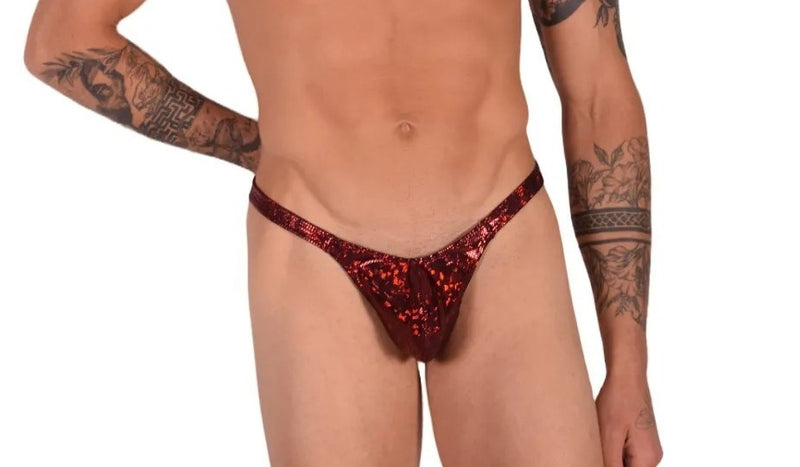 XL SMU Thong Flash Red Design 9940 LT3