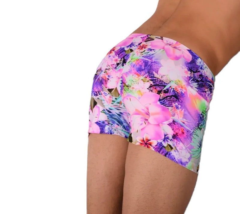 XS SMU Hipster Underwear Hot Flowers 43106 MX12