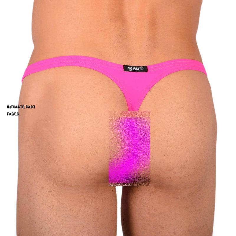 XS SMU Men's Pink Thong 33807 MX17