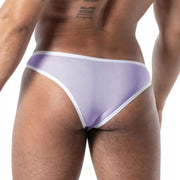 TOF PARIS Mini Briefs Mon Amour Low-Rise Microfiber Brief in Purple 57