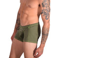 Medium Gregg Homme 3G Swimwear Sport Hipster Khaki 159108 MX24 8