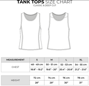 PUMP! Bubble Blue Boxy Tank Top Cotton Sleeveless 14027 8