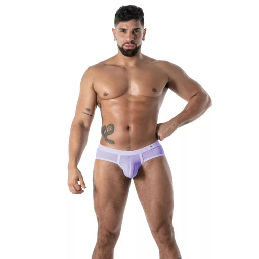 Brief TOF PARIS Mon Amour Microfiber Briefs in Ultra Soft Purple 55