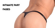 XL WOJOER Flashy Black Push Up String 342B88 5