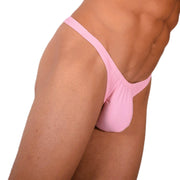 S SMU Mens Pink Thong Thin Fabric 33812 MX17