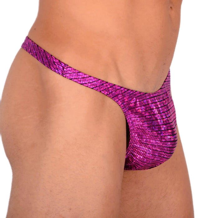 S SMU Sexy Disco Pink Party Thong 33725 MX15