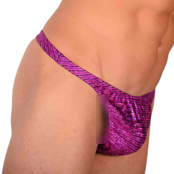 S SMU Sexy Disco Pink Party Thong 33725 MX15