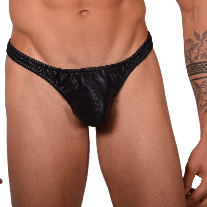 XS SMU Sensual Black Thong 33616 MX14