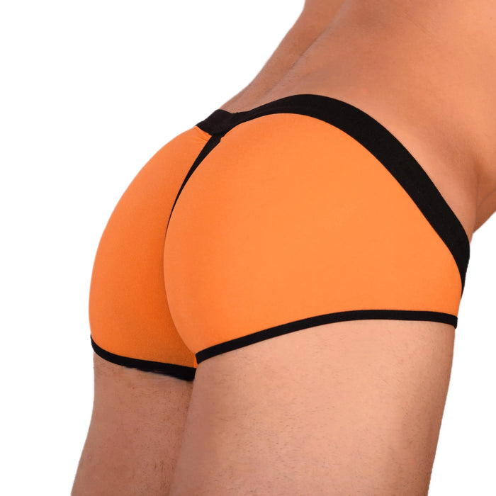 SMALL Gregg Homme Brief Orange/Black 33662 MX15