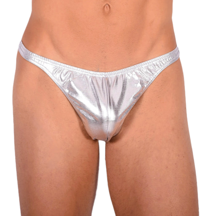 XS/S SMU Sexy Silver Thong 33705 MX15