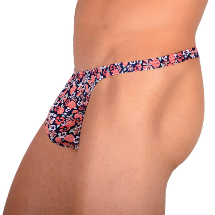 S SMU Sensual Floral Explosion Thong 33729 MX15