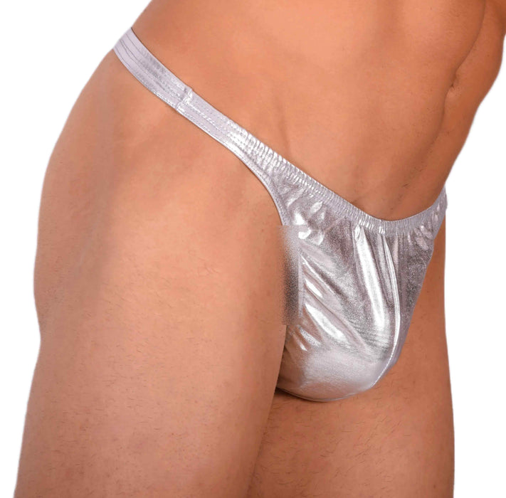 XS/S SMU Sexy Silver Thong 33705 MX15