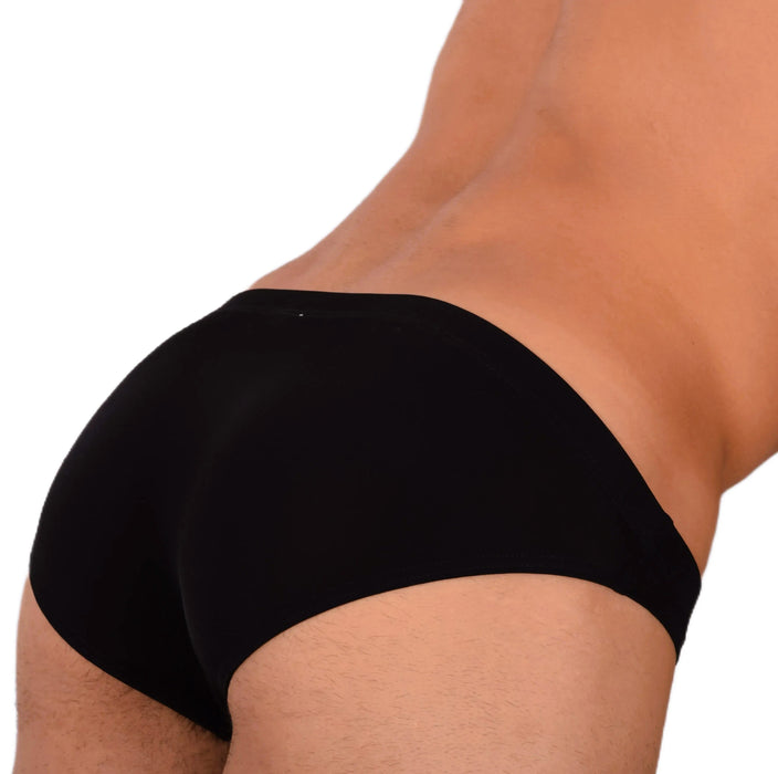 Small Briefs SMU Sexy Pure Black Brief 33819 MX17