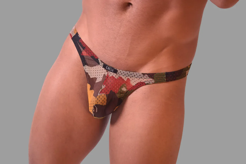 XL Gregg Homme Broadway Sheer Thong Gar04