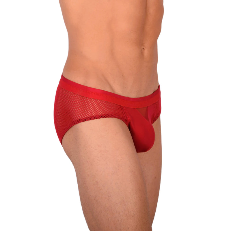 SMALL 33875  Gregg Homme Red Brief MX17