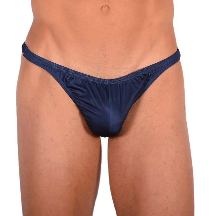 S SMU Sensual Deep Blue Thong 33734 MX15