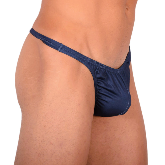 S SMU Sensual Deep Blue Thong 33734 MX15