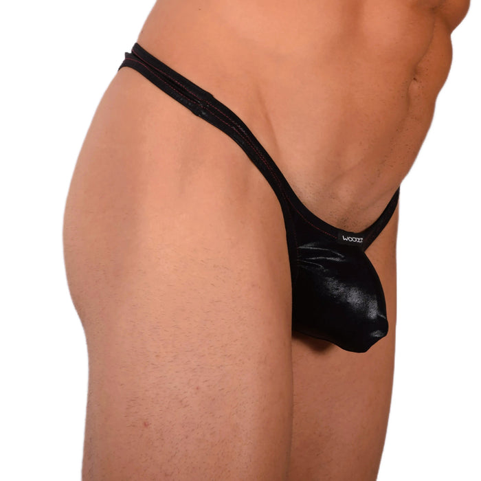 L Wojoer Sexy Deep Black Thong 33937 MX18