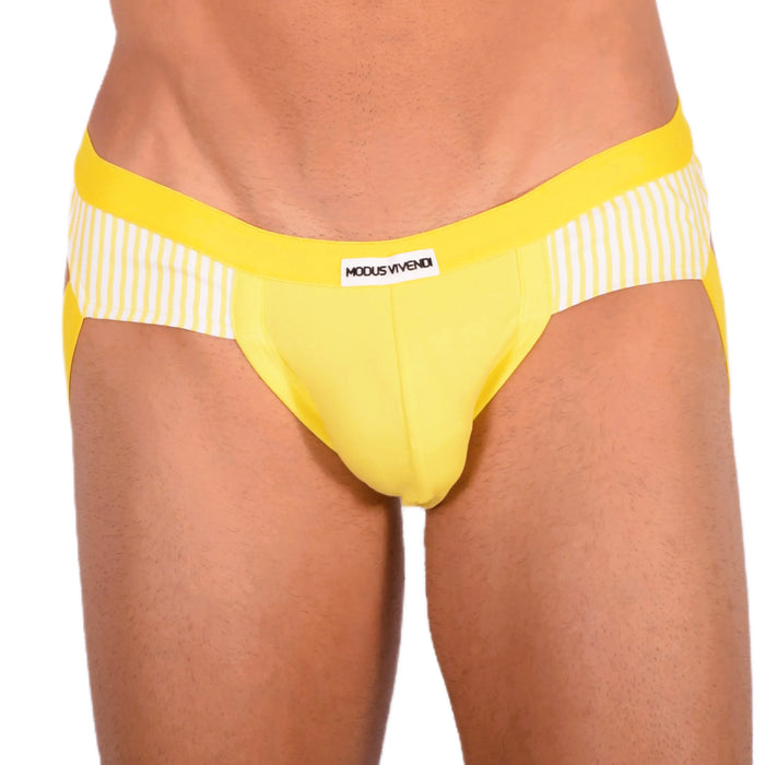 Jockstrap Modus Vivendi Fashion Jocks Animal Line Yellow 06816 17