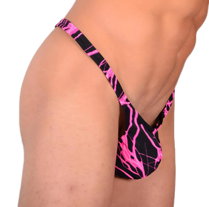 XXL SMU Sexy Black/Pink Thong 33515 MX13