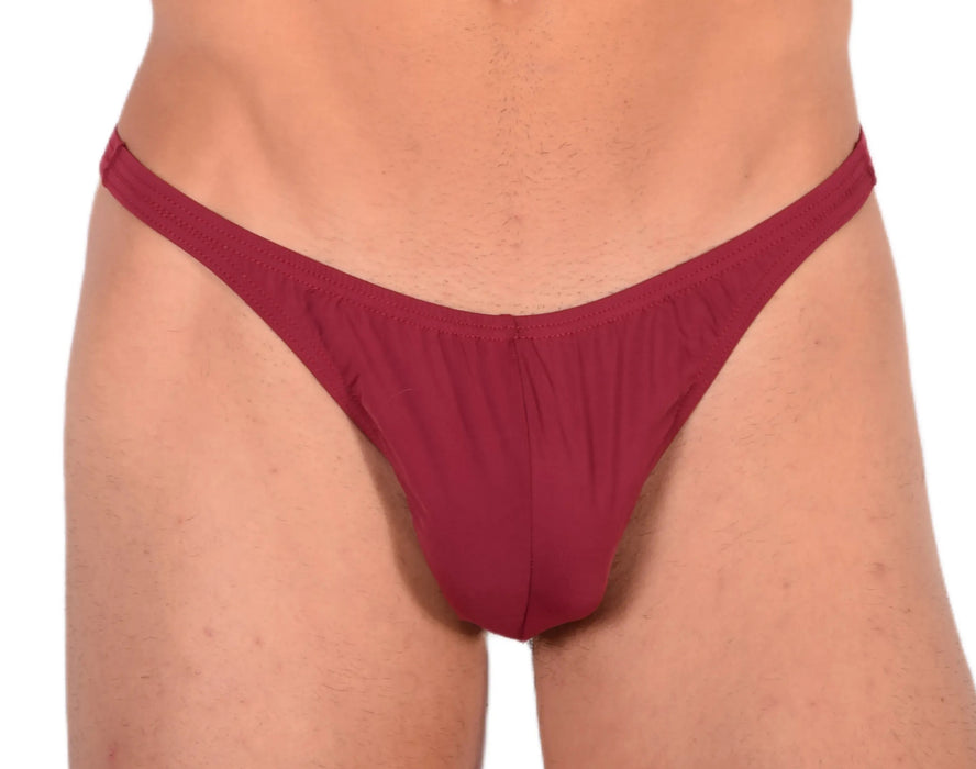 XS/S SMU Sexy Red Wine Thong 33516 MX13