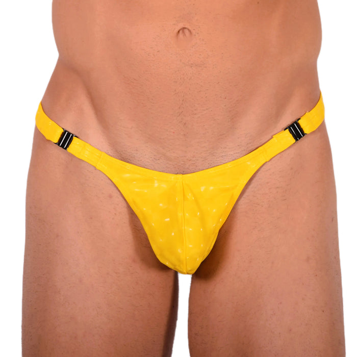 M SMU Sexy Detachable Yellow Thong 33913 MX18