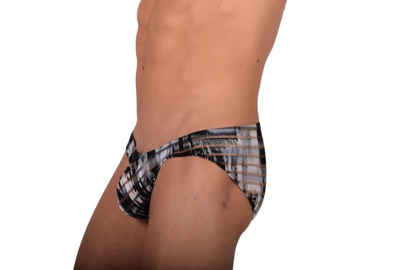 Gregg Homme 3G Sheer Mini Briefs Stripper Speedo Cut Silver 6003 4