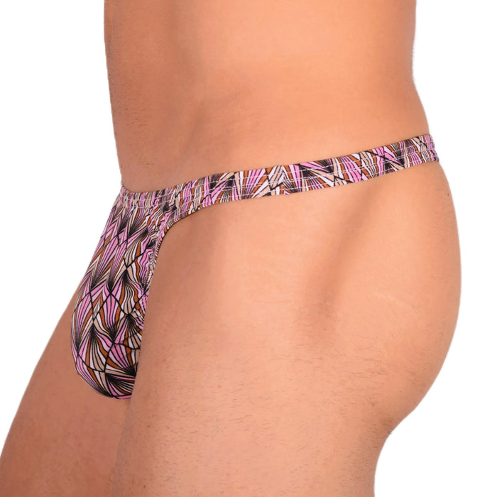 S SMU Sensual Retro Purple Thong 33687 MX15