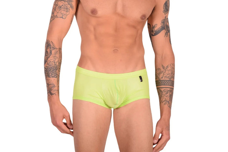 XS Gregg Homme Boxer Trunk Boytoy Luminous Spandex Lime 95005 165