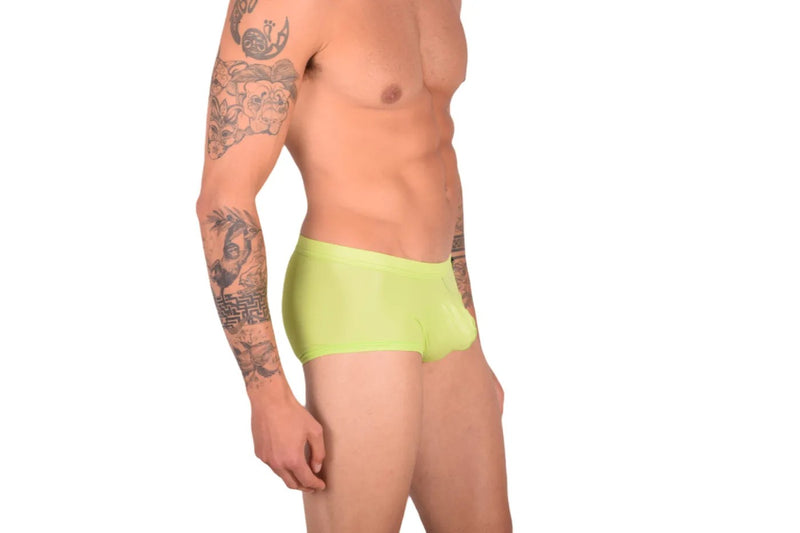 XS Gregg Homme Boxer Trunk Boytoy Luminous Spandex Lime 95005 165