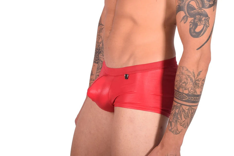 Gregg Homme Boxer Brief Boytoy Spandex Underwear Romantic Soft Red 95005 165