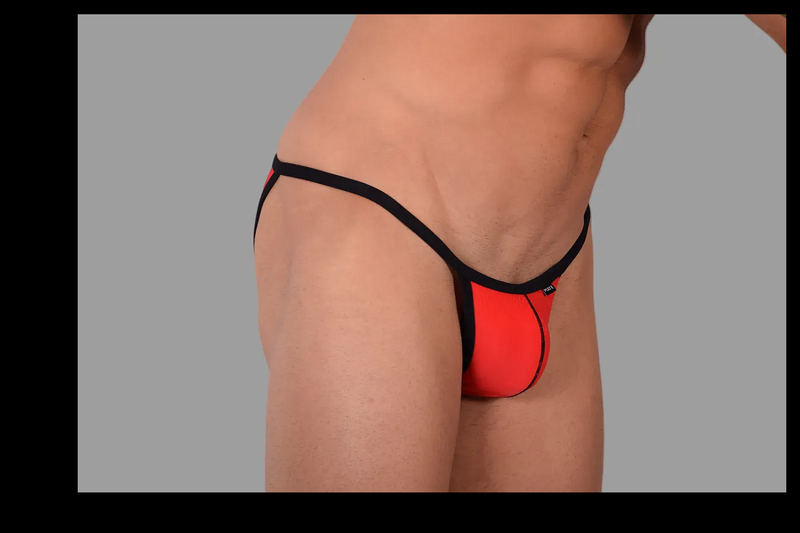 XL Mate  item Brazilian Tanning bikini RED 32-34 Waist 3