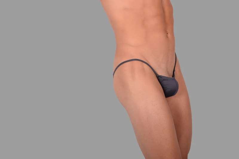 Xl Mate Tanning Brazilian style Micro Bikini grey  34/36'' 3