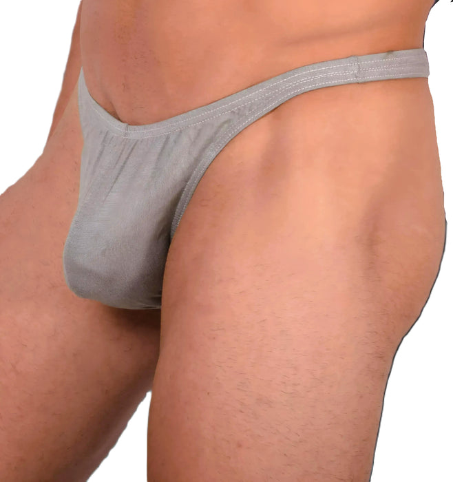 S SMU Sexy Pure Grey Thong 33651 MX14