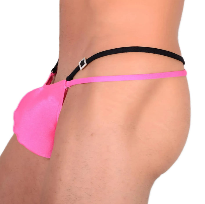 L SMU Sexy Neon Pink Thong 33545 MX13