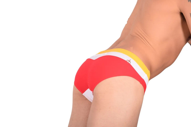 Marcuse Aviator Swim-Brief  Swimwear Red 2