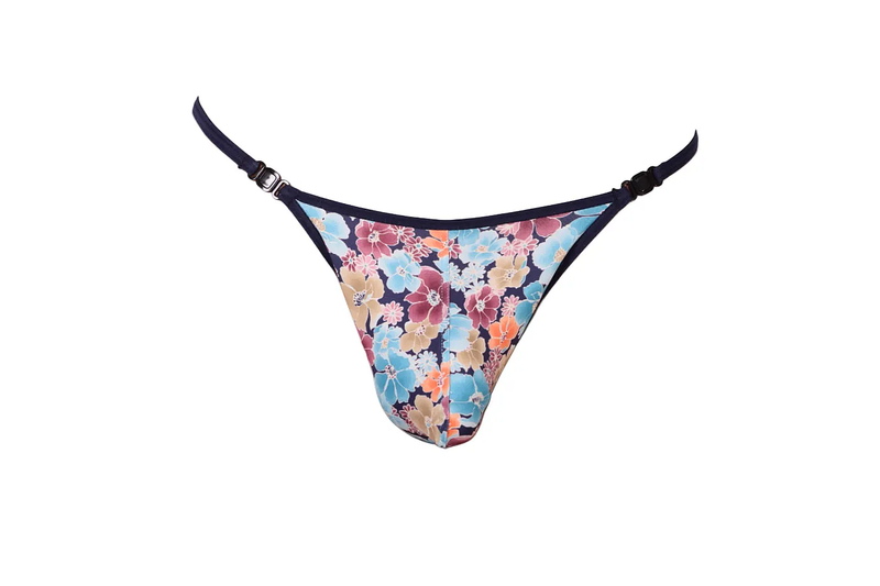 Medium L'Homme Invisible Flower Snap G-String Tanga 9