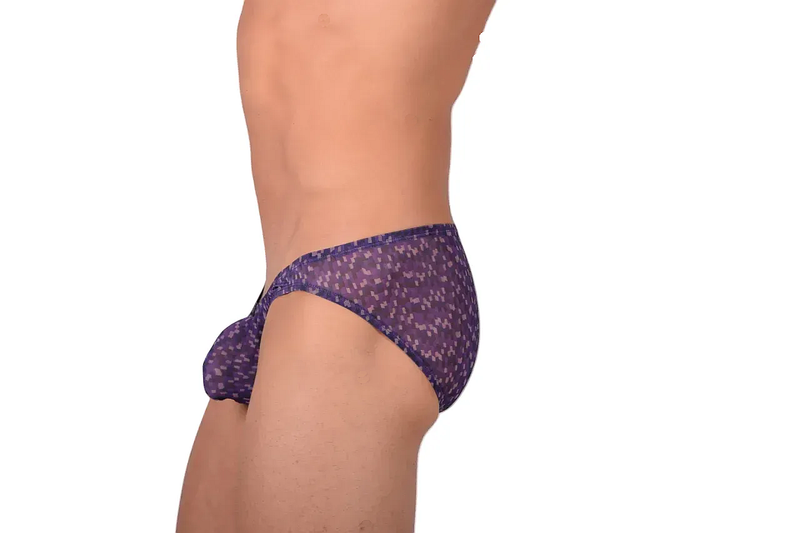 Gregg Homme Brief Second-Skin Mini Briefs No C-Ring Purple NR141003 12A
