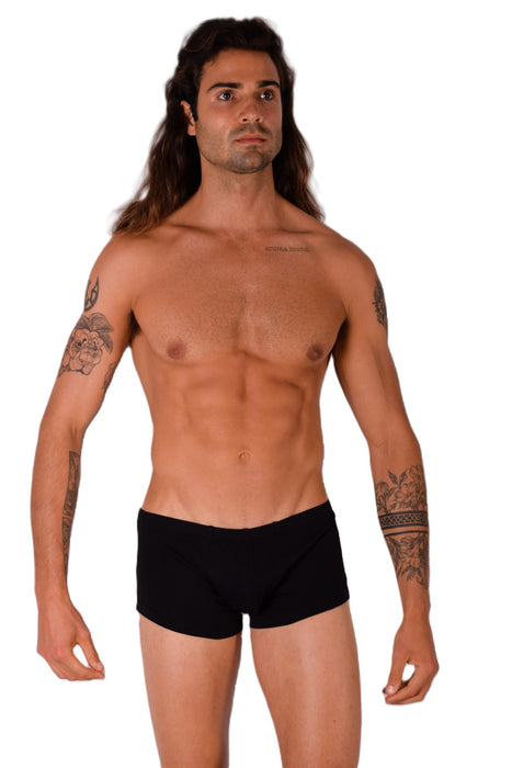 SMU Men's Boxer Black 87656 MX12